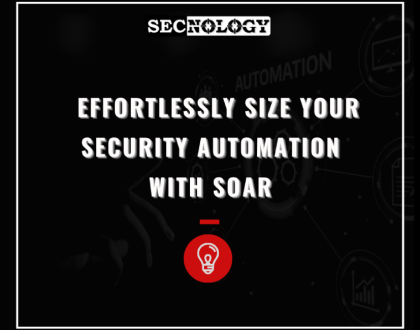 SECNOLOGY blog automation with SOAR and SIEM picture.