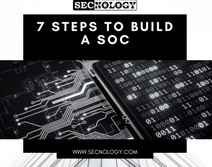 SECNOLOGY 7 steps to build a SOC