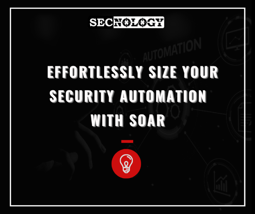 SECNOLOGY blog automation with SOAR and SIEM picture.
